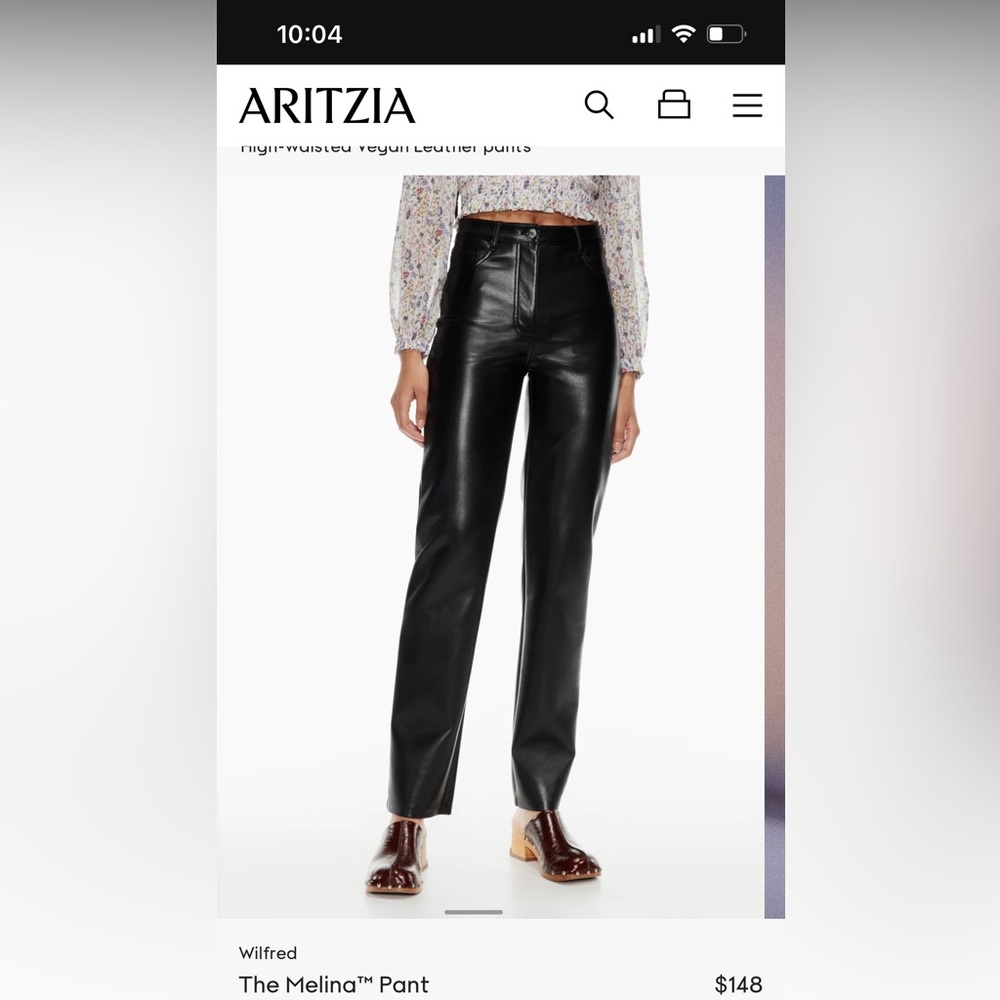 Aritzia Wilfred Melina pant.